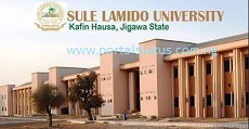 Sule Lamido University Post UTME/Direct Entry Screening